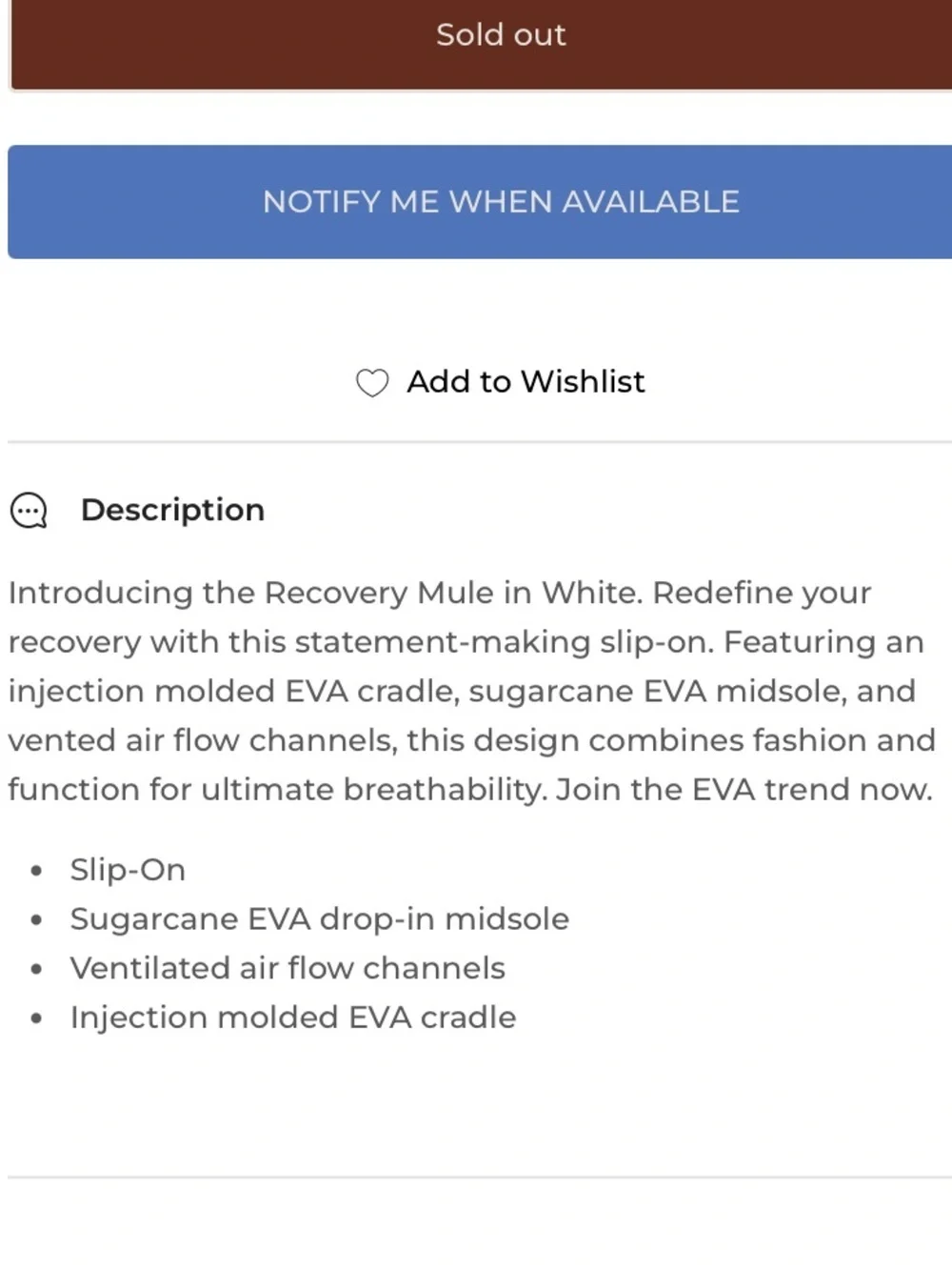 New Hoka Ora Recovery Slip On Mules Slides White Men’s 14 NWOT